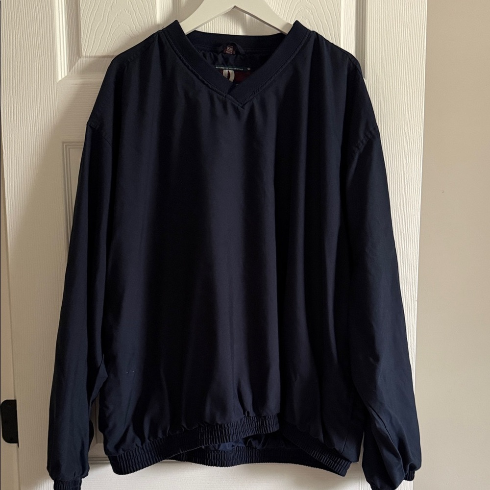 Dunbrooke Men's Navy Windbreaker Pullover